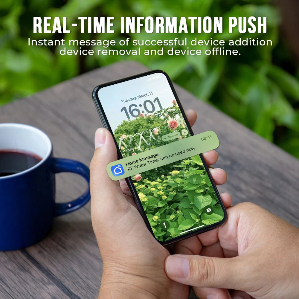 Automatic Garden Irrigation Controller with Rain Delay