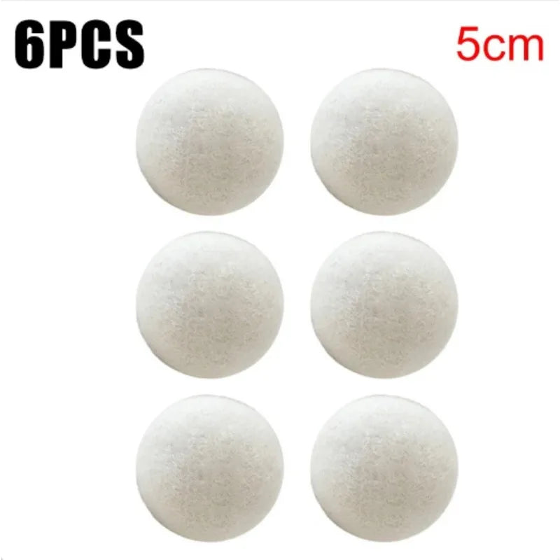 6pcs Eco-Friendly Wool Dryer Balls
