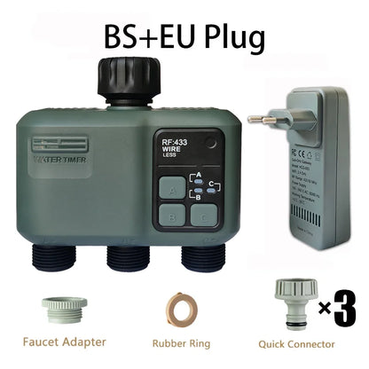 Automatic Garden Irrigation Controller with Rain Delay
