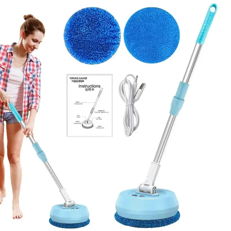 180 Rotatable Round Electric Mop