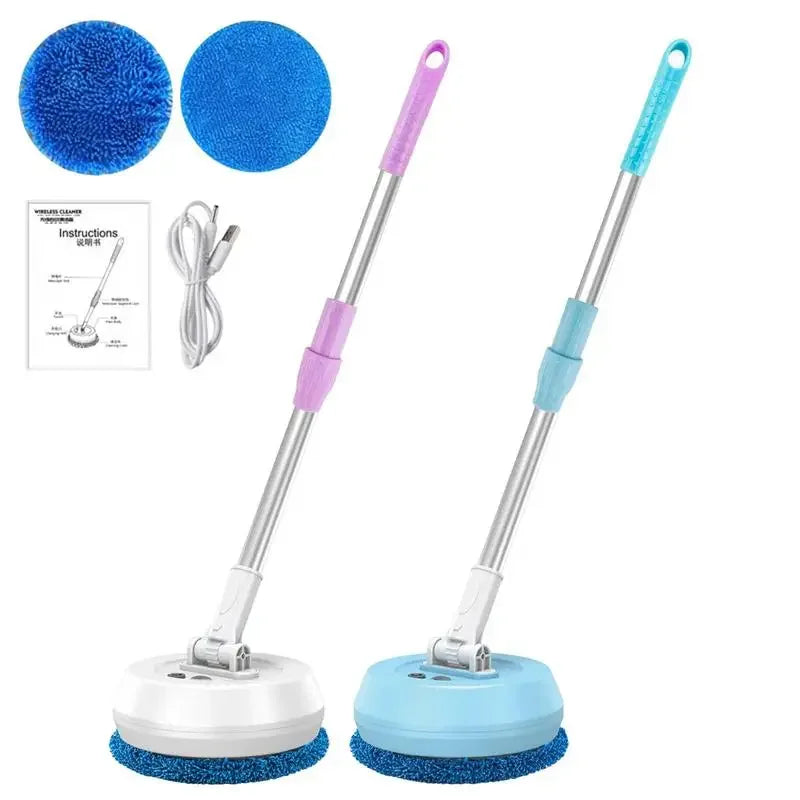 180 Rotatable Round Electric Mop