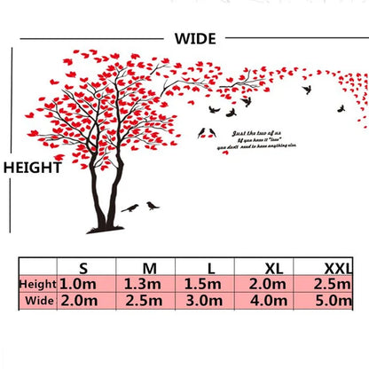 3D Mirror Tree Wall Sticker