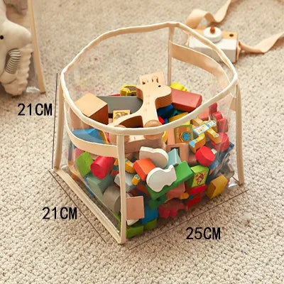 Transparent Storage Basket